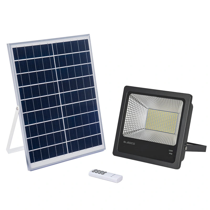 GEREVISEERD: Solar LED schijnwerper 120W, neutraal wit 4000K