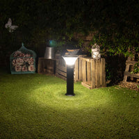 Solar LED-buitenlamp (bollard), 3 lichtkleuren, hoogte 60 cm (beschikbaar vanaf april 2026)