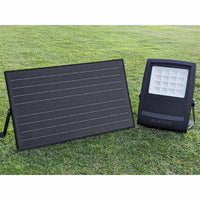Solar LED schijnwerper 150W All-Black PRO met bewegingssensor – 3000K / 6000K